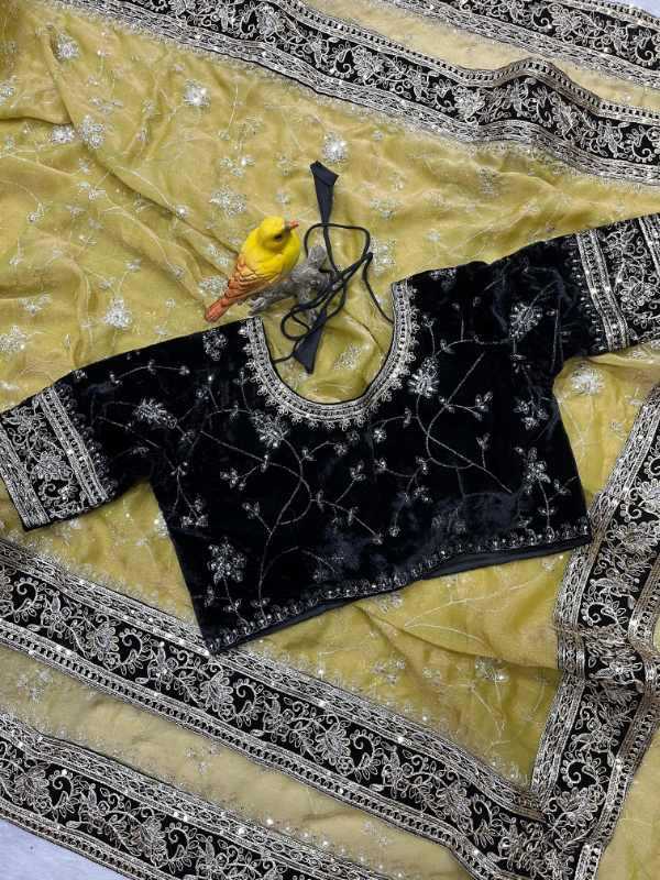 Soft Silk Sequence Saree