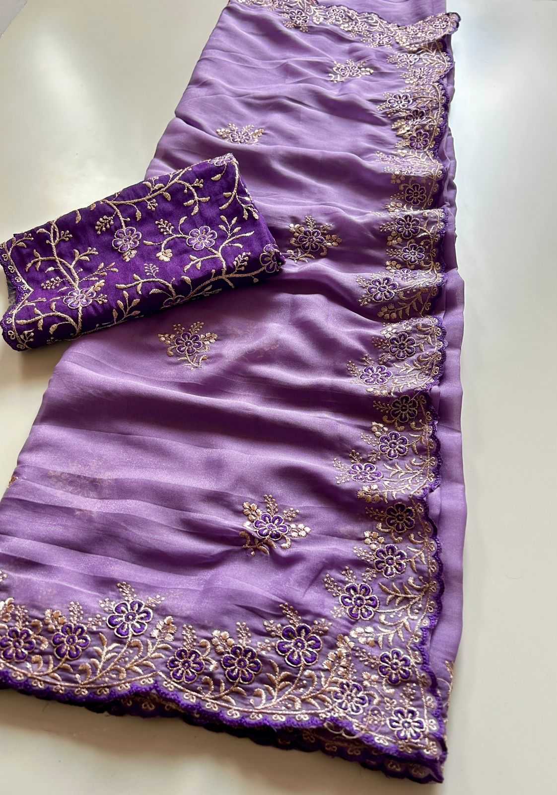 Silk Party Wear Saree