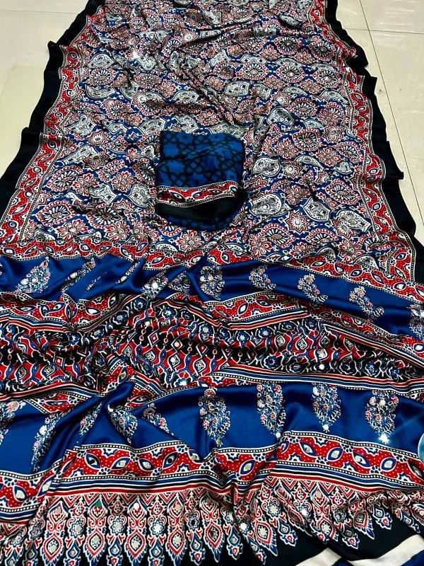 Crepe Silk Printed Saree