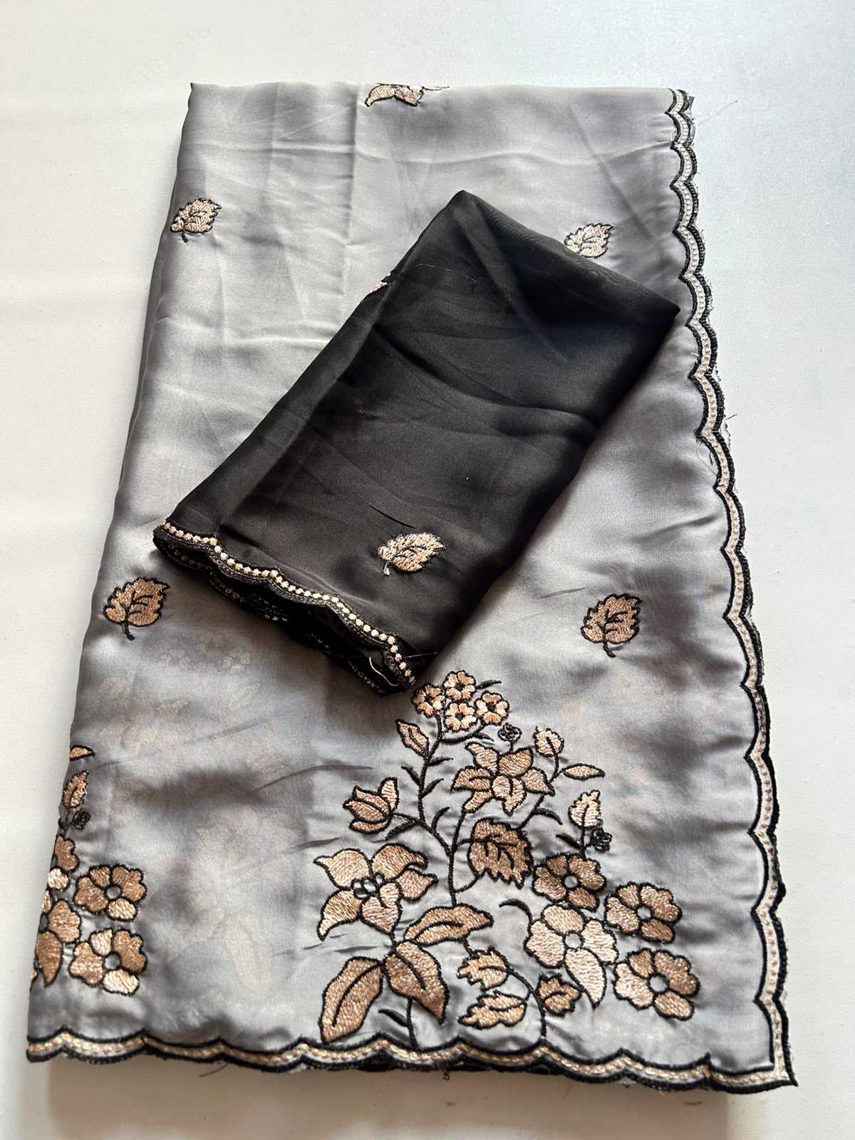 Soft Cursh Designer Saree