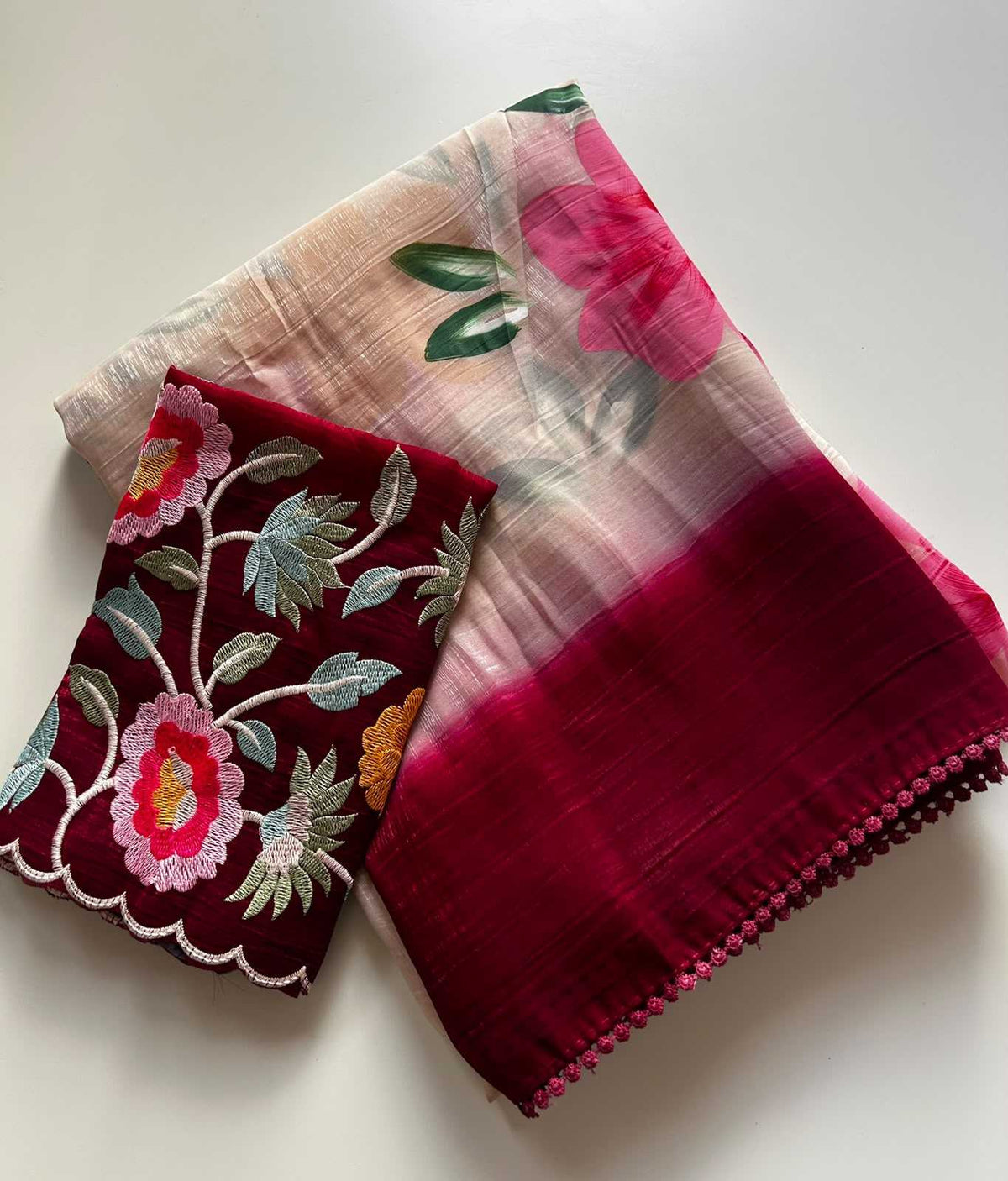 Crunchi Designer Saree