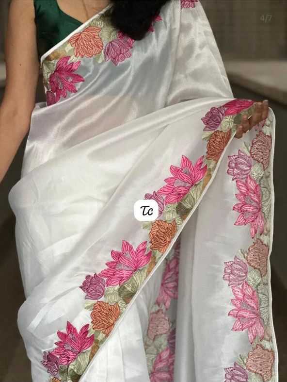 Rangoli Silk Embroidered Saree