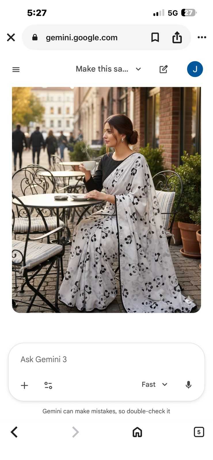 Chiffon Printed Saree