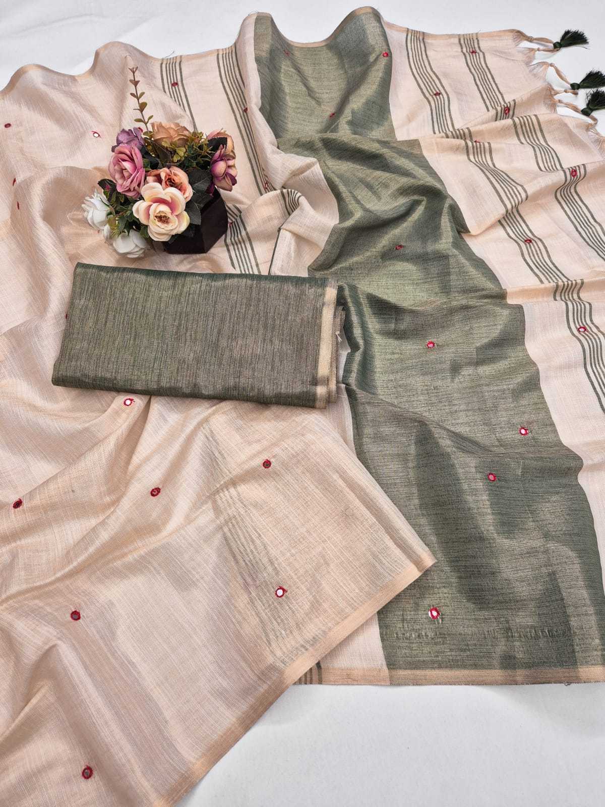 Mysore Silk Designer Saree in Black