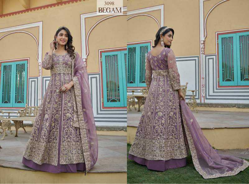 Butterfly Net Embroidery Suit