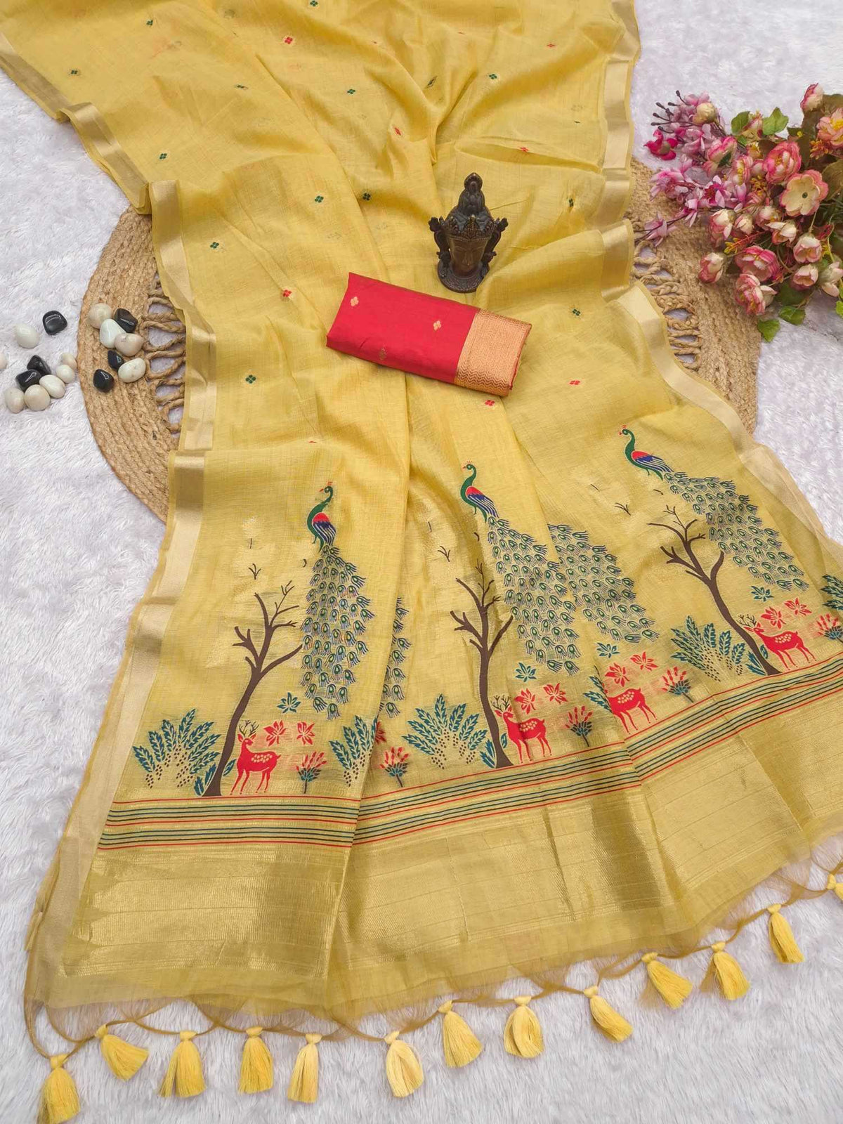 Cotton Designer Saree
