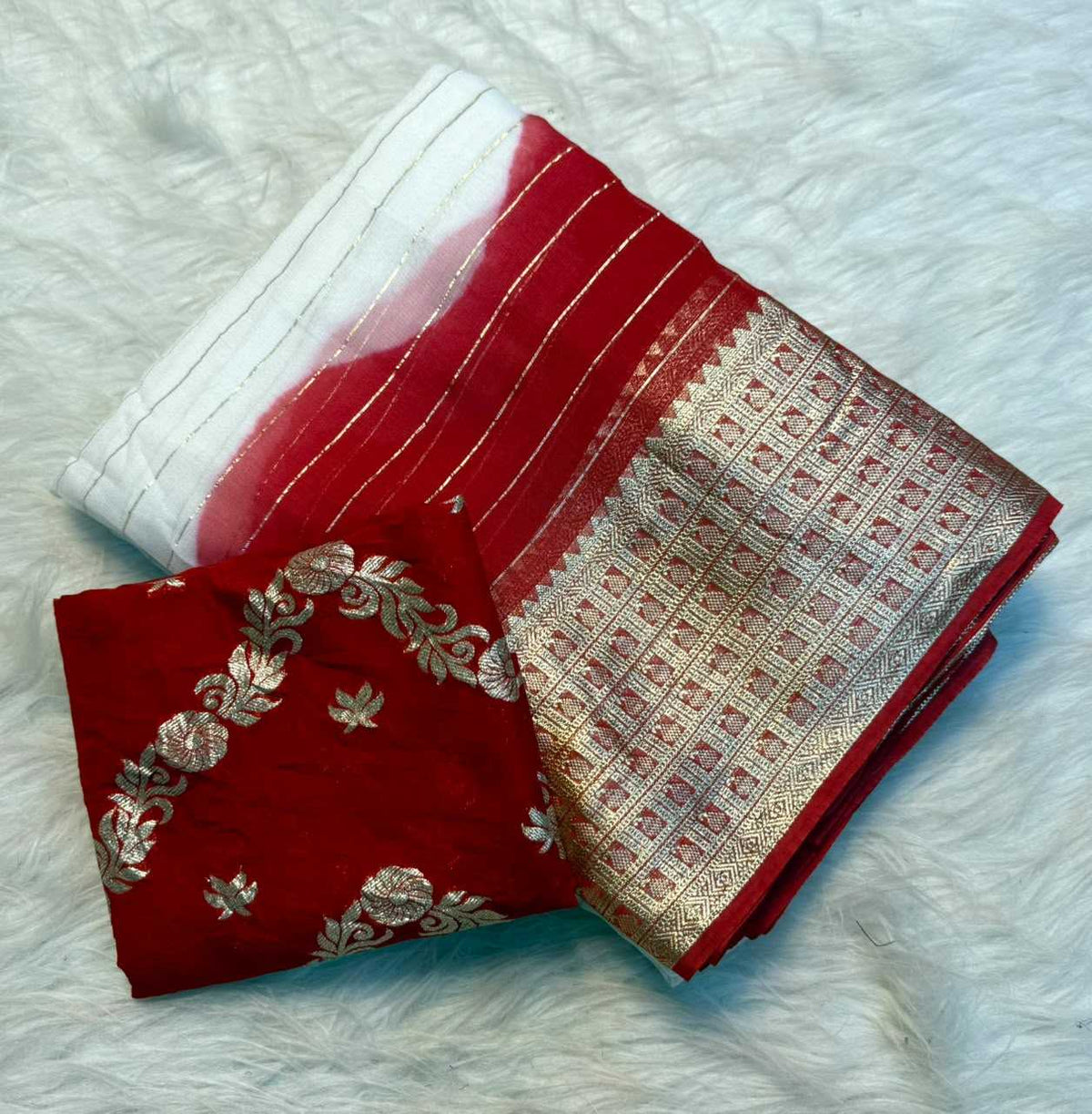 Amoli Premium Georgette Designer Saree
