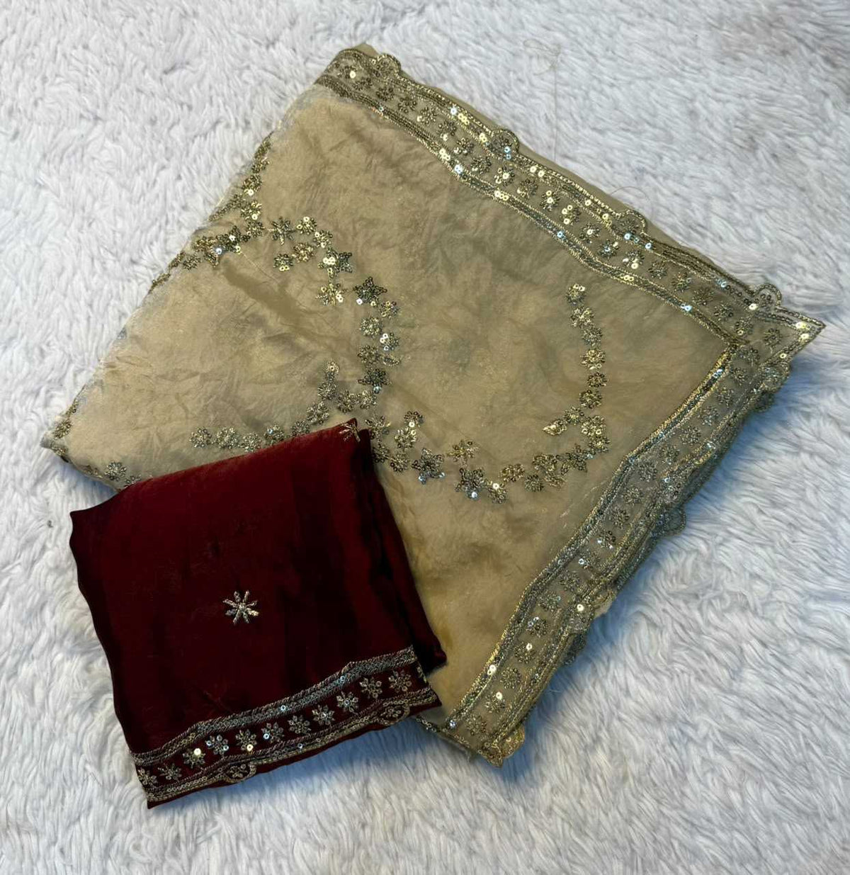 Drishti Space Silk Soft Saree