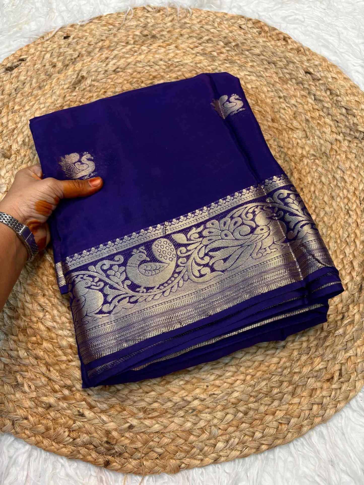 Pure Viscos Designer Saree