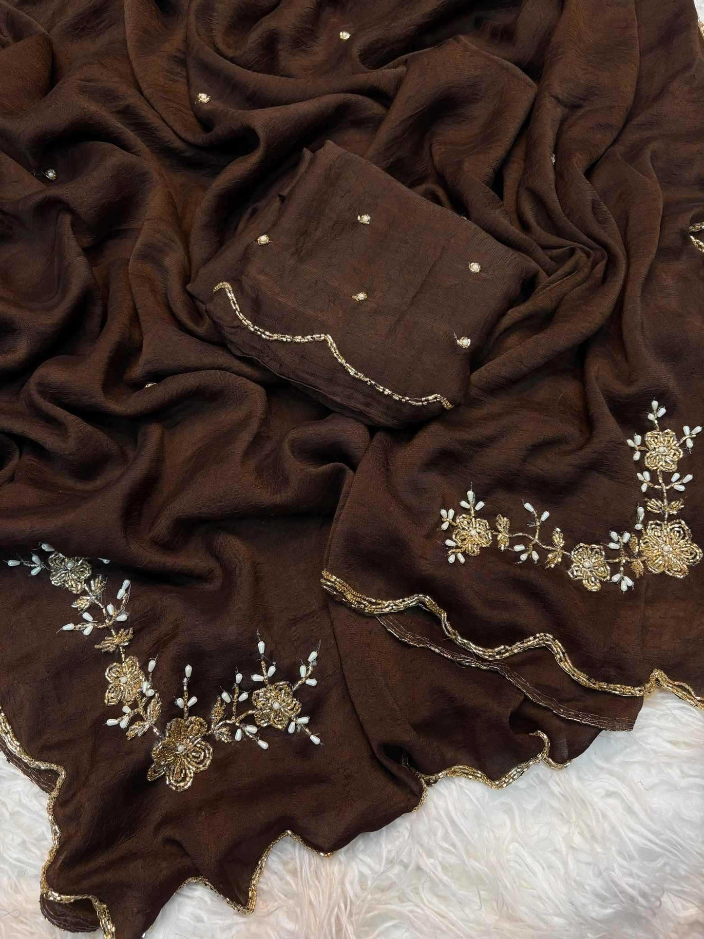 Crunchi Designer Saree