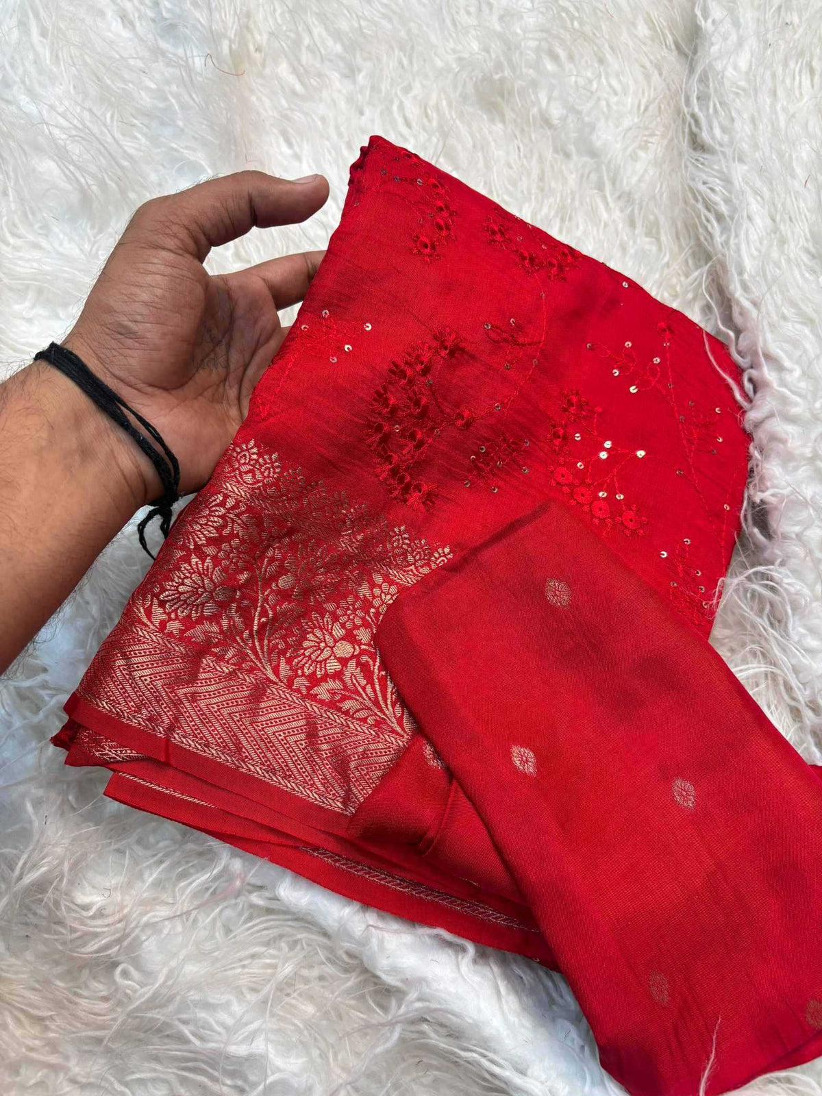 Shree Pure Viscos Sequence Saree