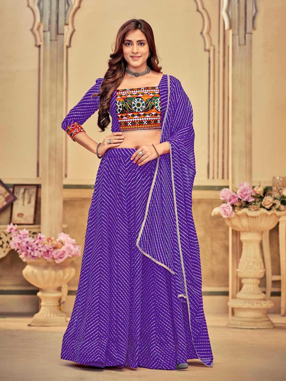 Georgette Traditional Lehenga