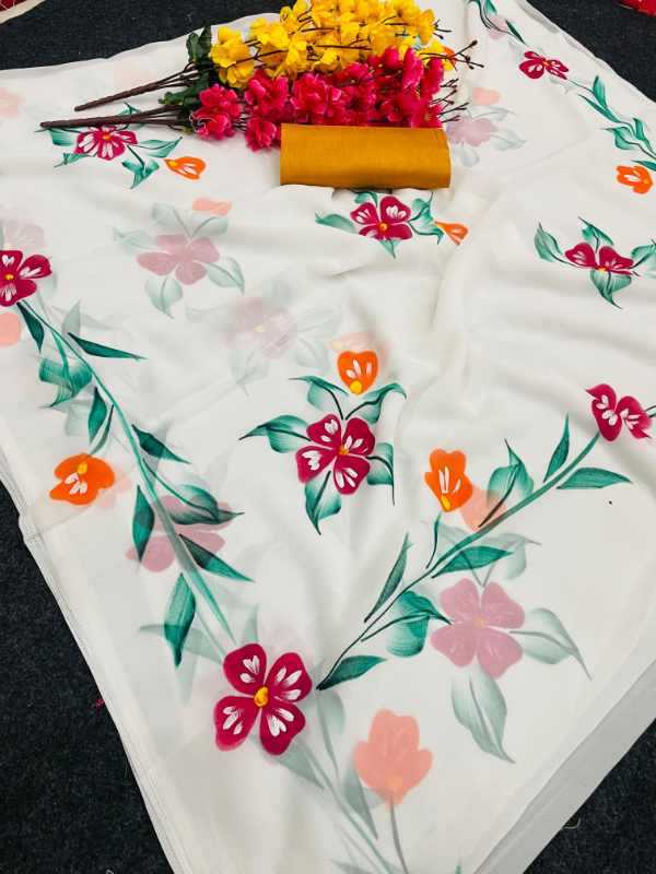 Georgette Designer Saree