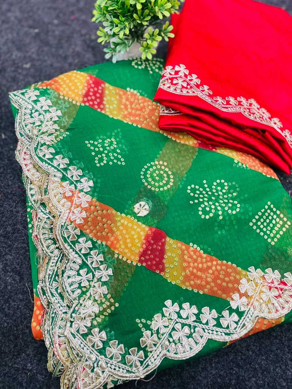 Chiffon Designer Saree