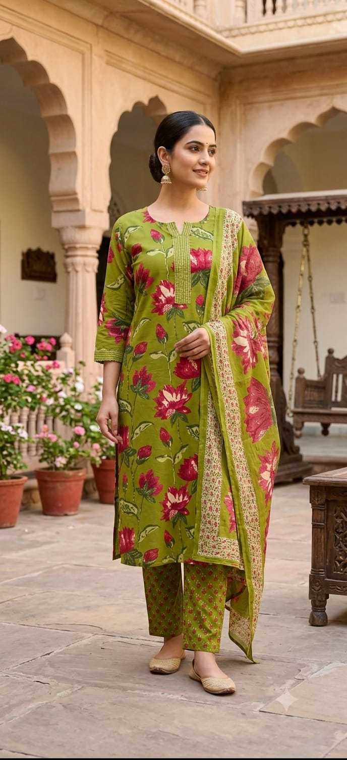 Cotton Designer Kurti in Yellow