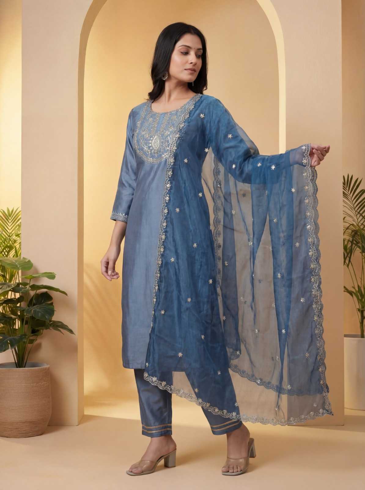 Aashita Silk Party Wear Kurti