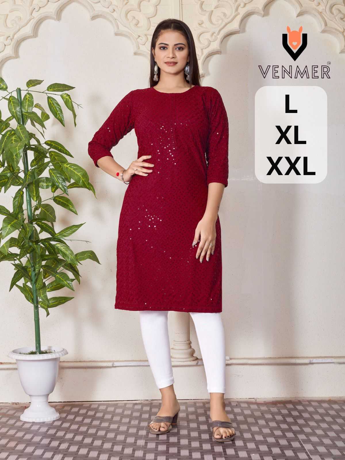 Adrijita Rayon Designer Kurti