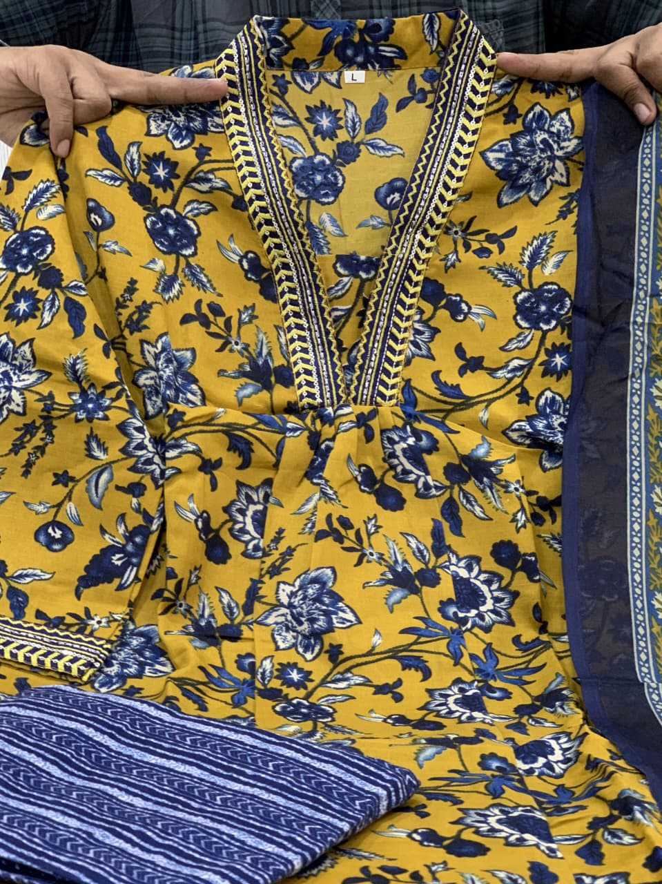 Blend Pure Cotton Suit
