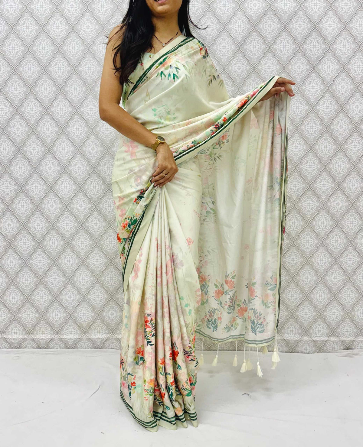 Italian Silk Designer Saree