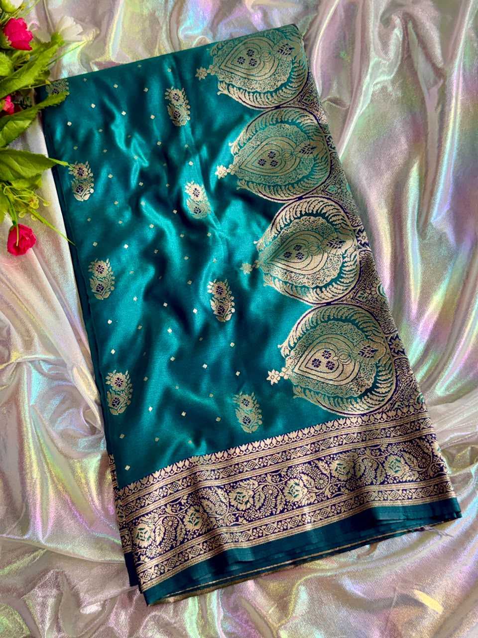 Satin Designer Saree