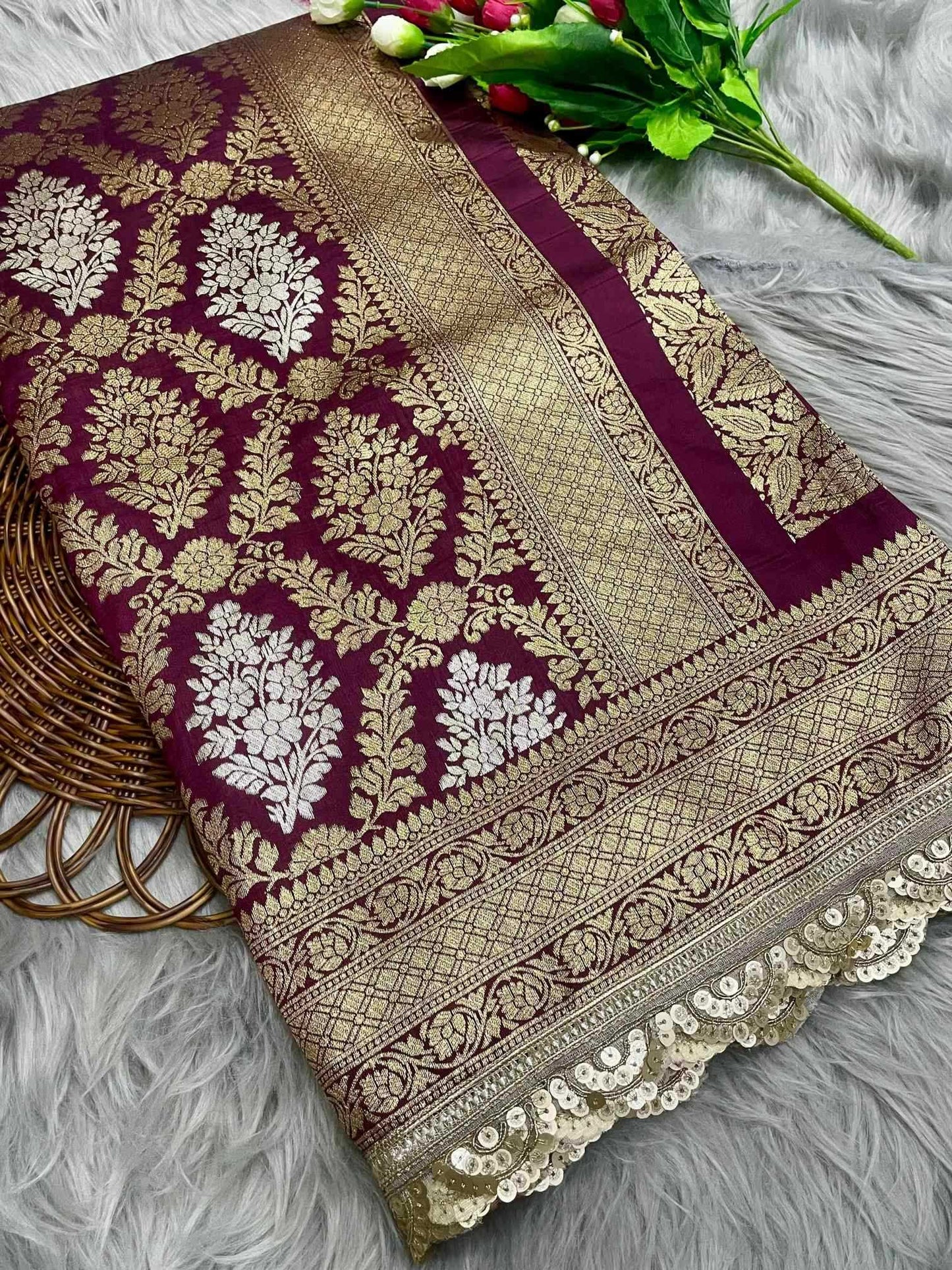 Katan Silk Banarasi Saree