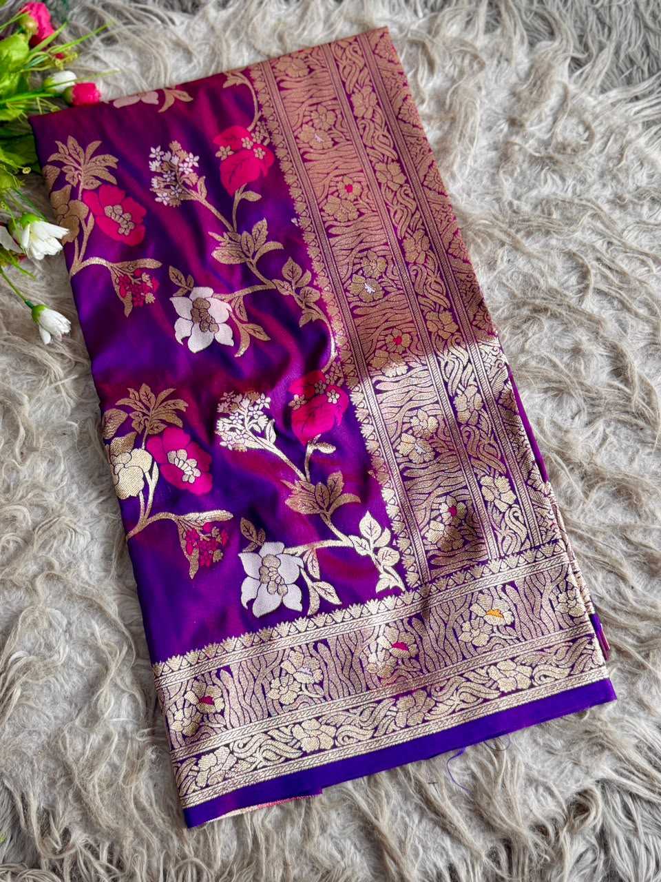 Jiya Soft Jamdani Designer Saree
