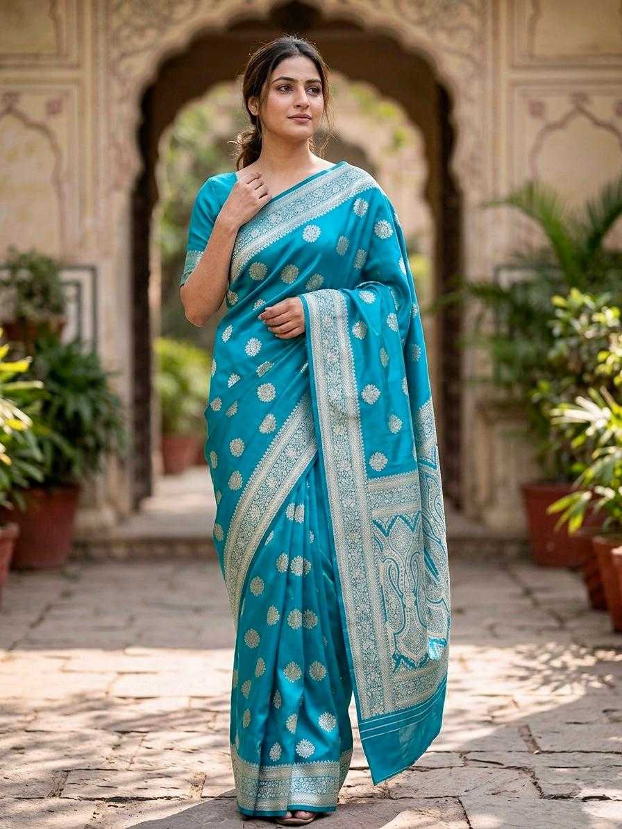 Satin Silk Banarasi Saree