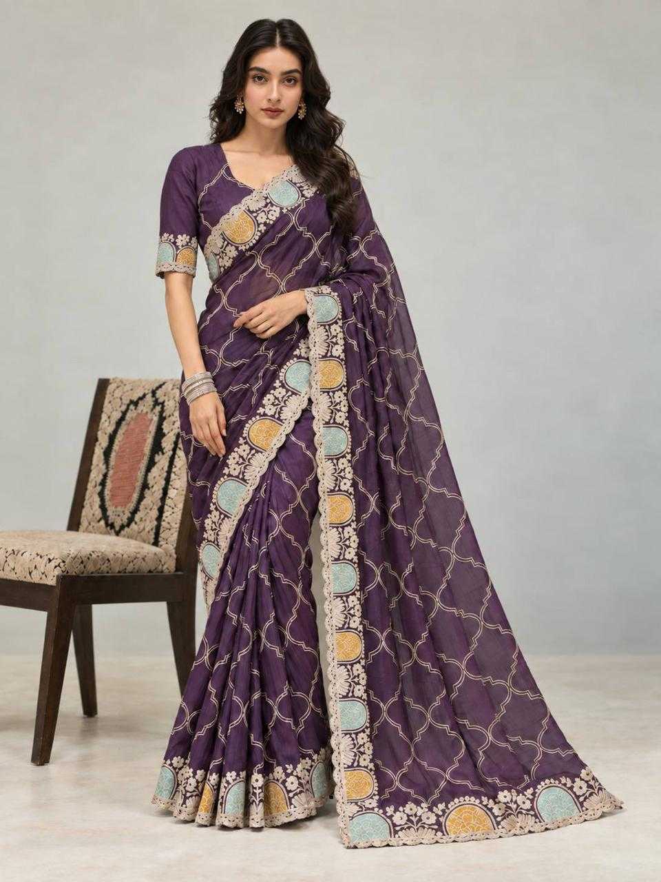 Devi Chiffon Designer Saree