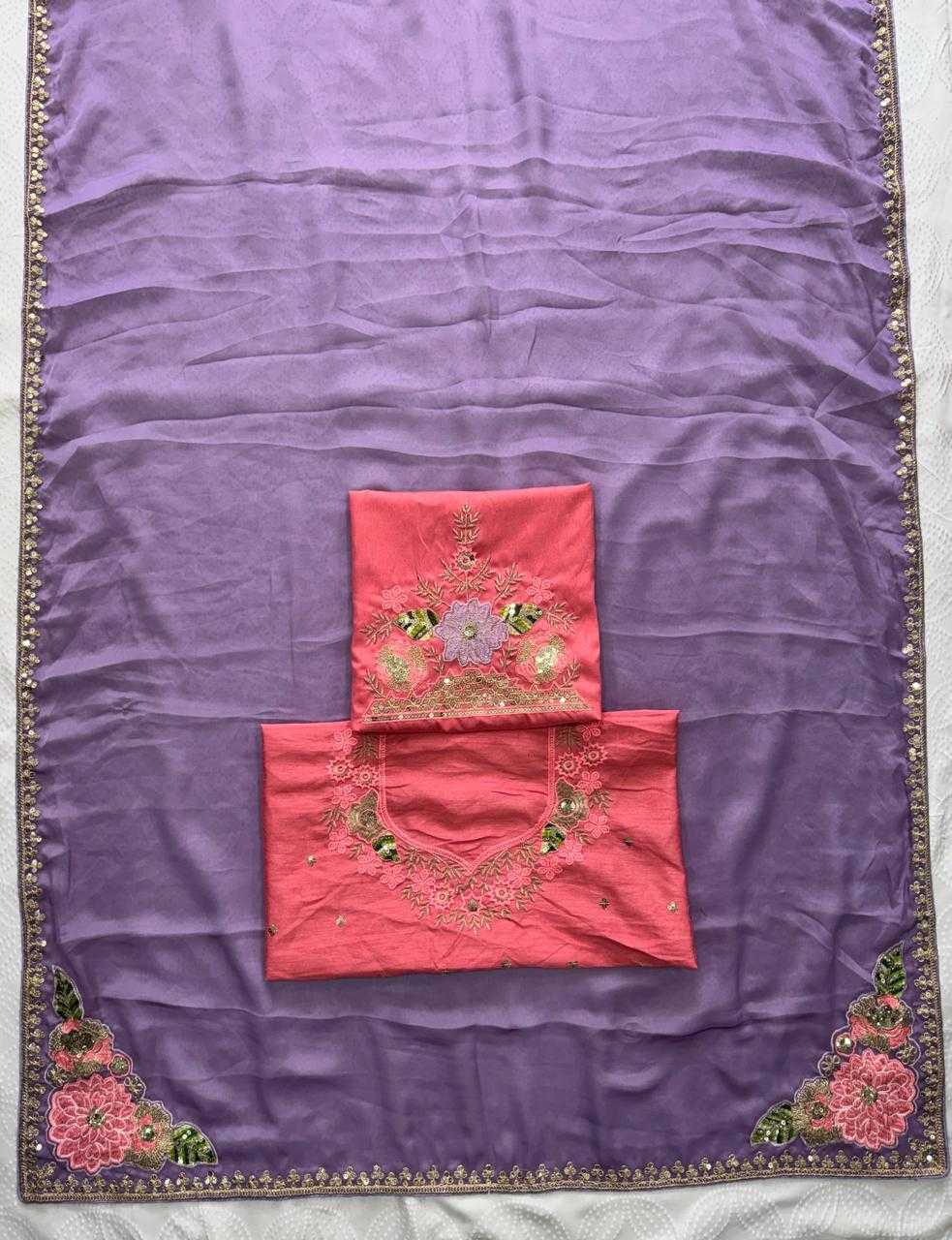 Party Wear Silk Saree