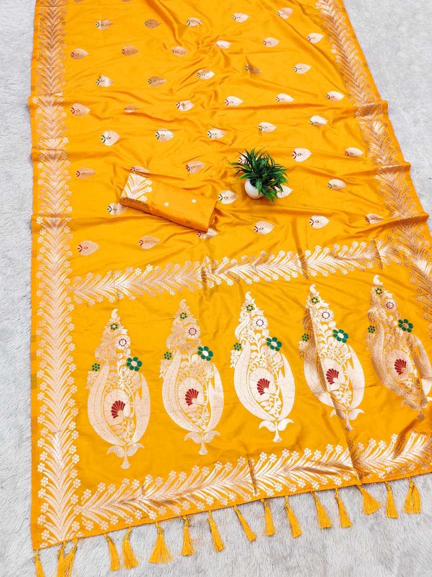 Zari Border Saree