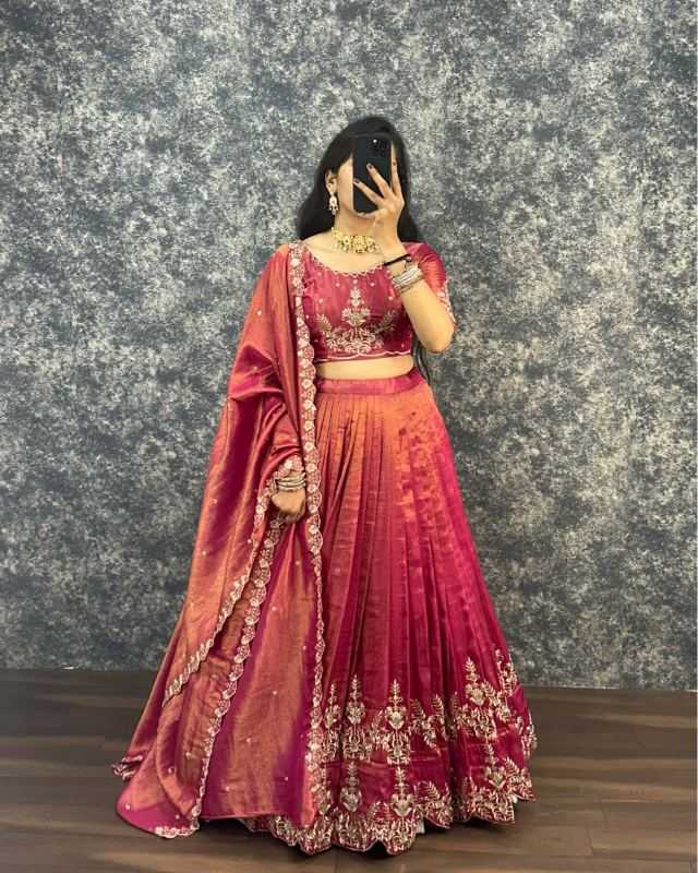 Cotton Embroidered Lehenga
