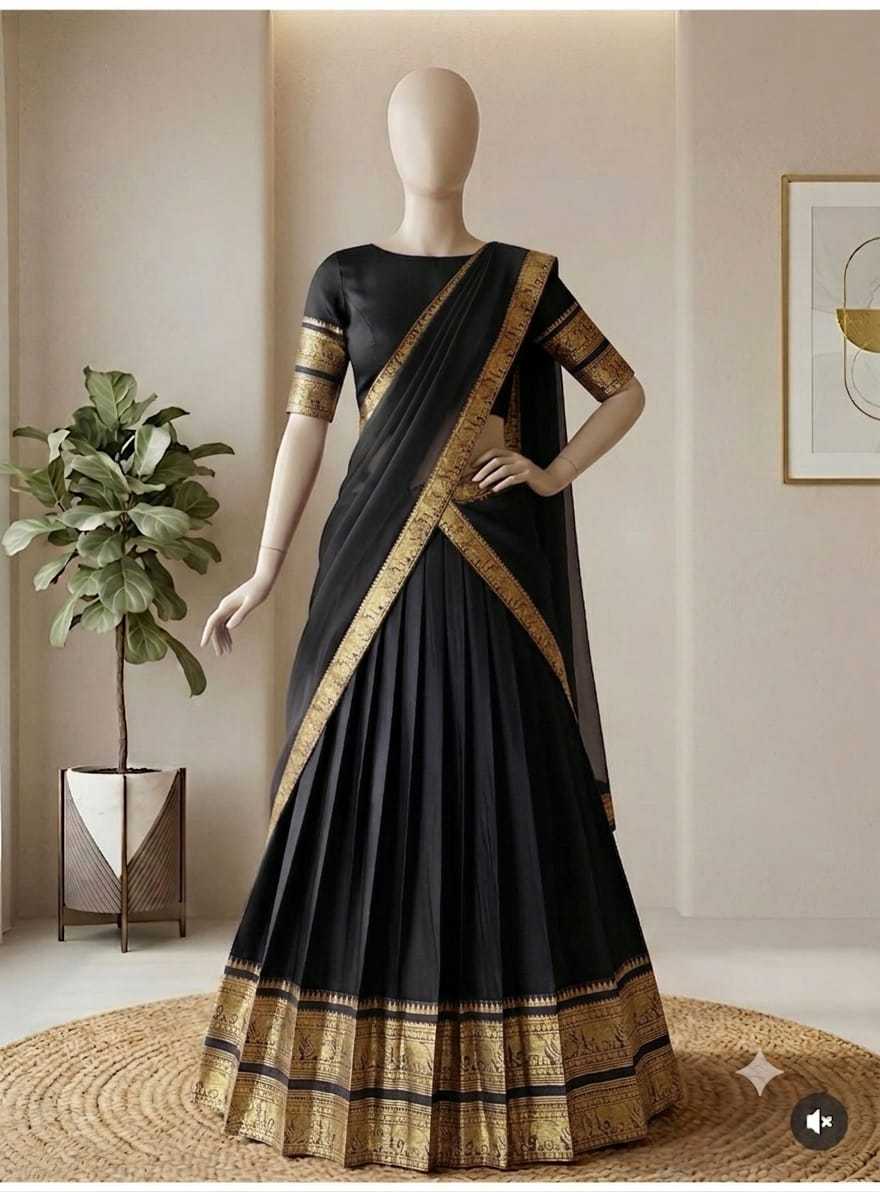 Cotton Designer Lehenga in Hot Pink