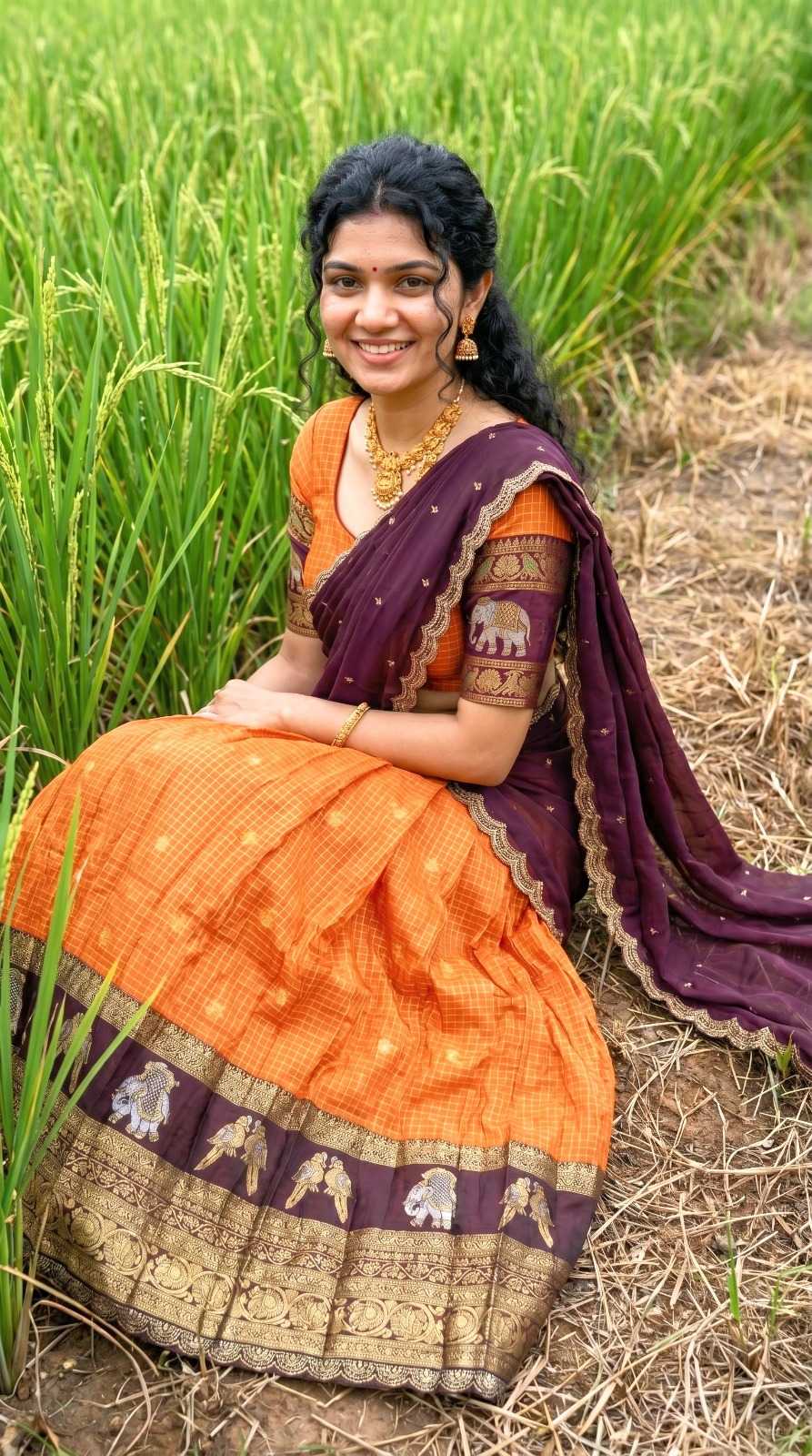 Silk Traditional Lehenga