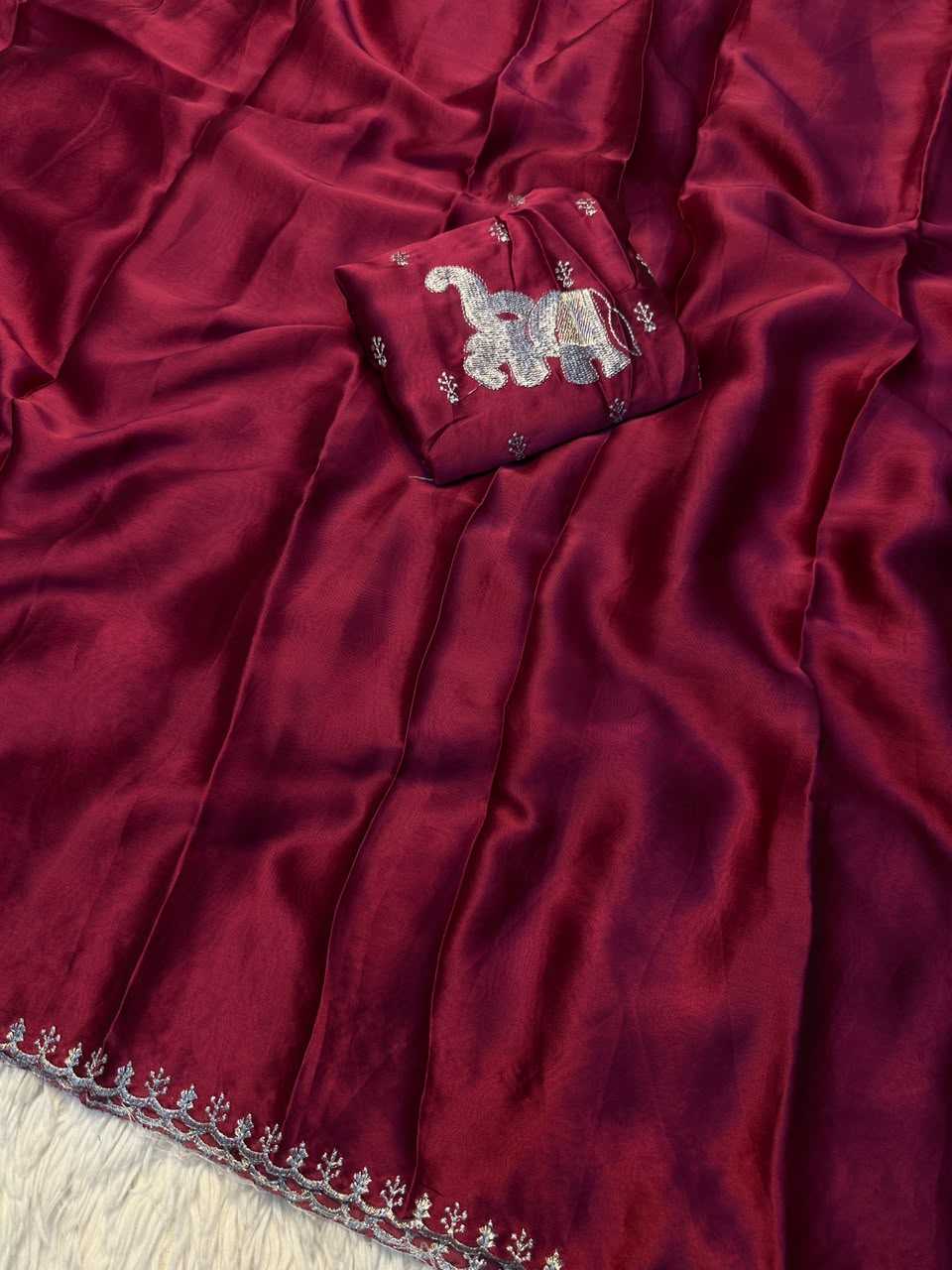 Rangoli Silk Embroidered Saree