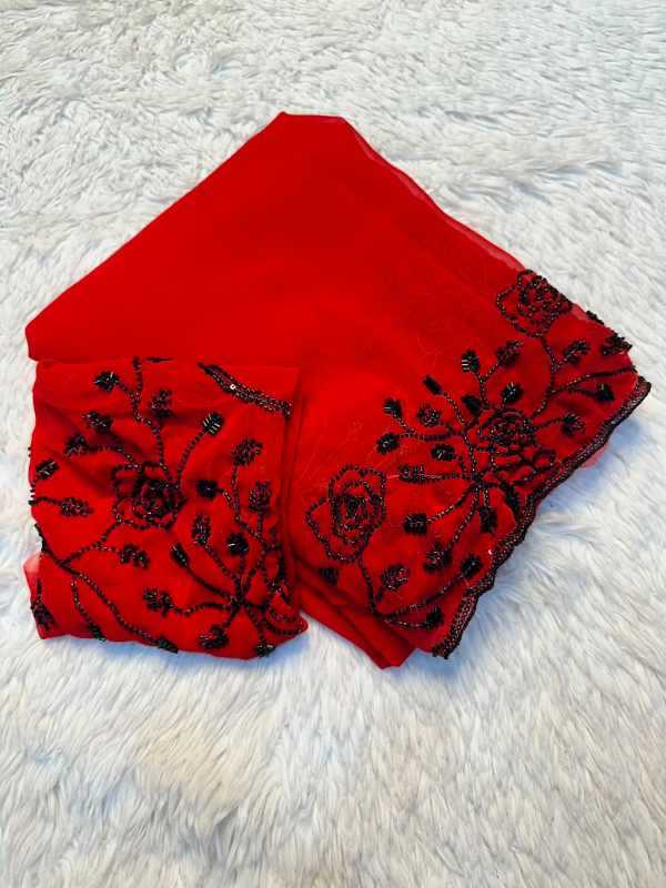Georgette Fancy Saree
