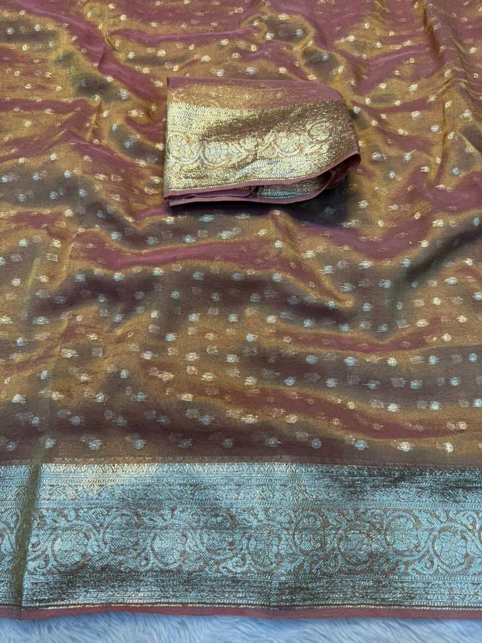 Eshani Tissue Silk Soft Saree