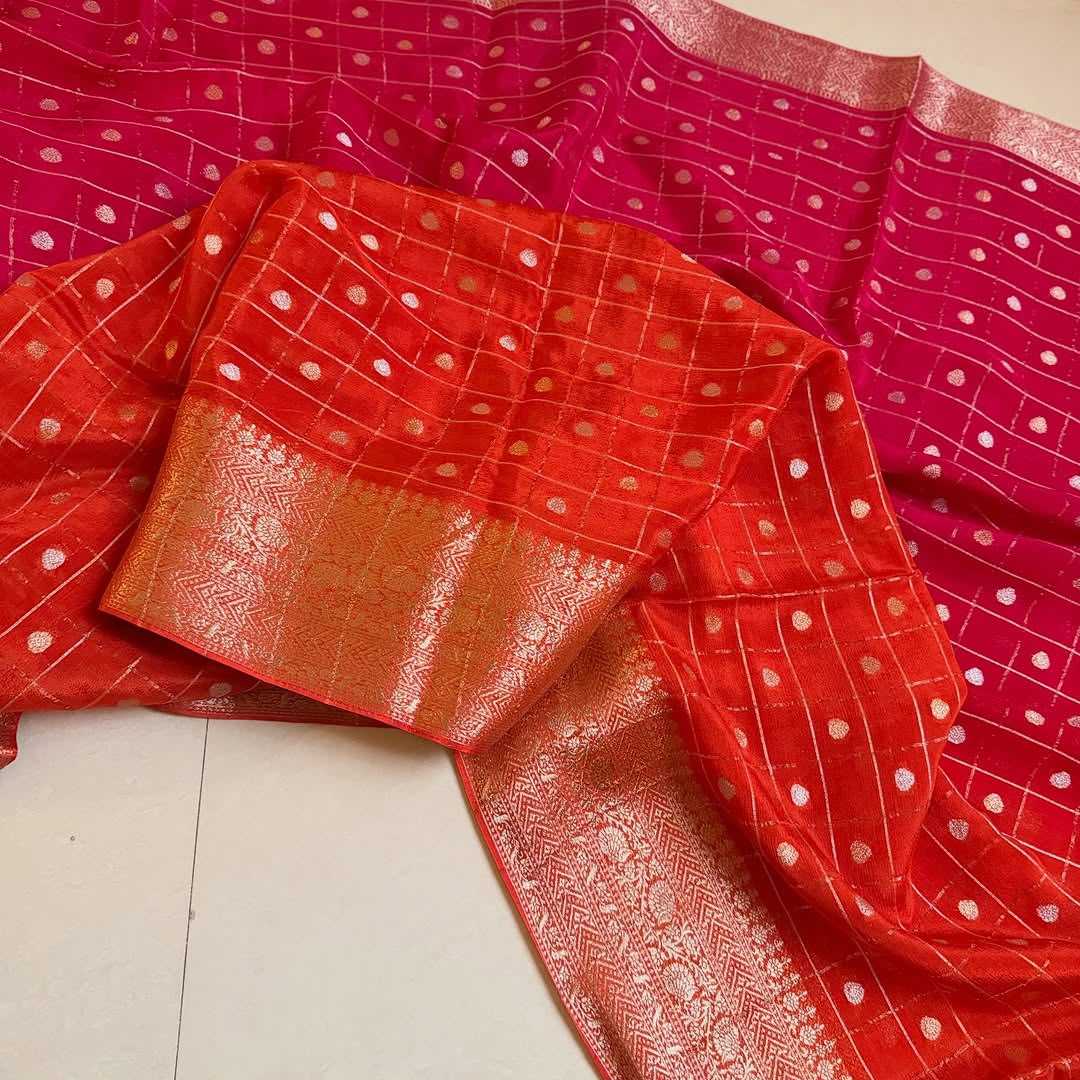 Chinon Party Wear Saree
