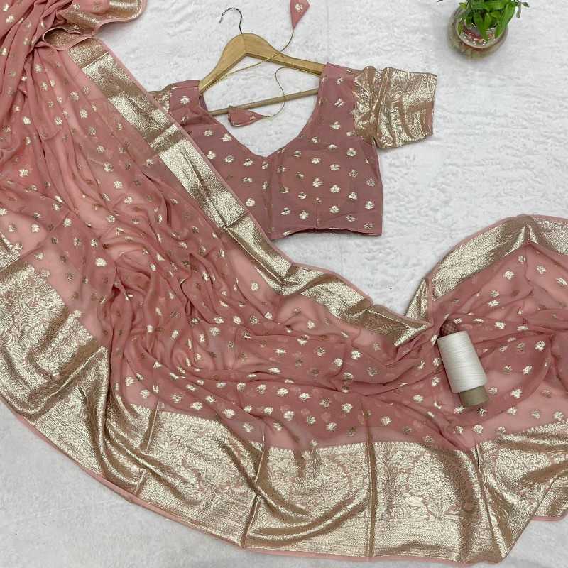 Janhvi Premium Georgette Designer Saree