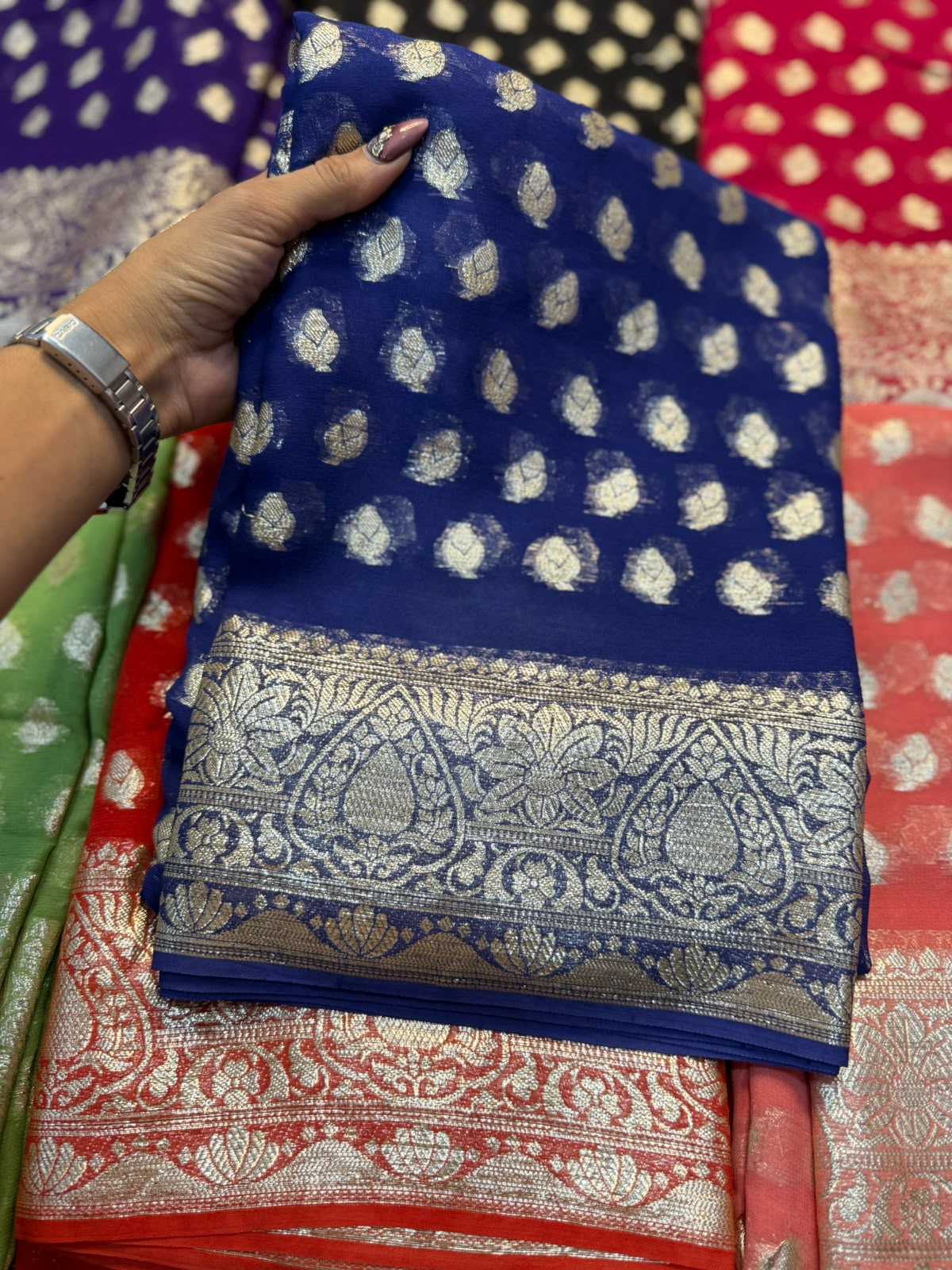 Georgette Designer Saree