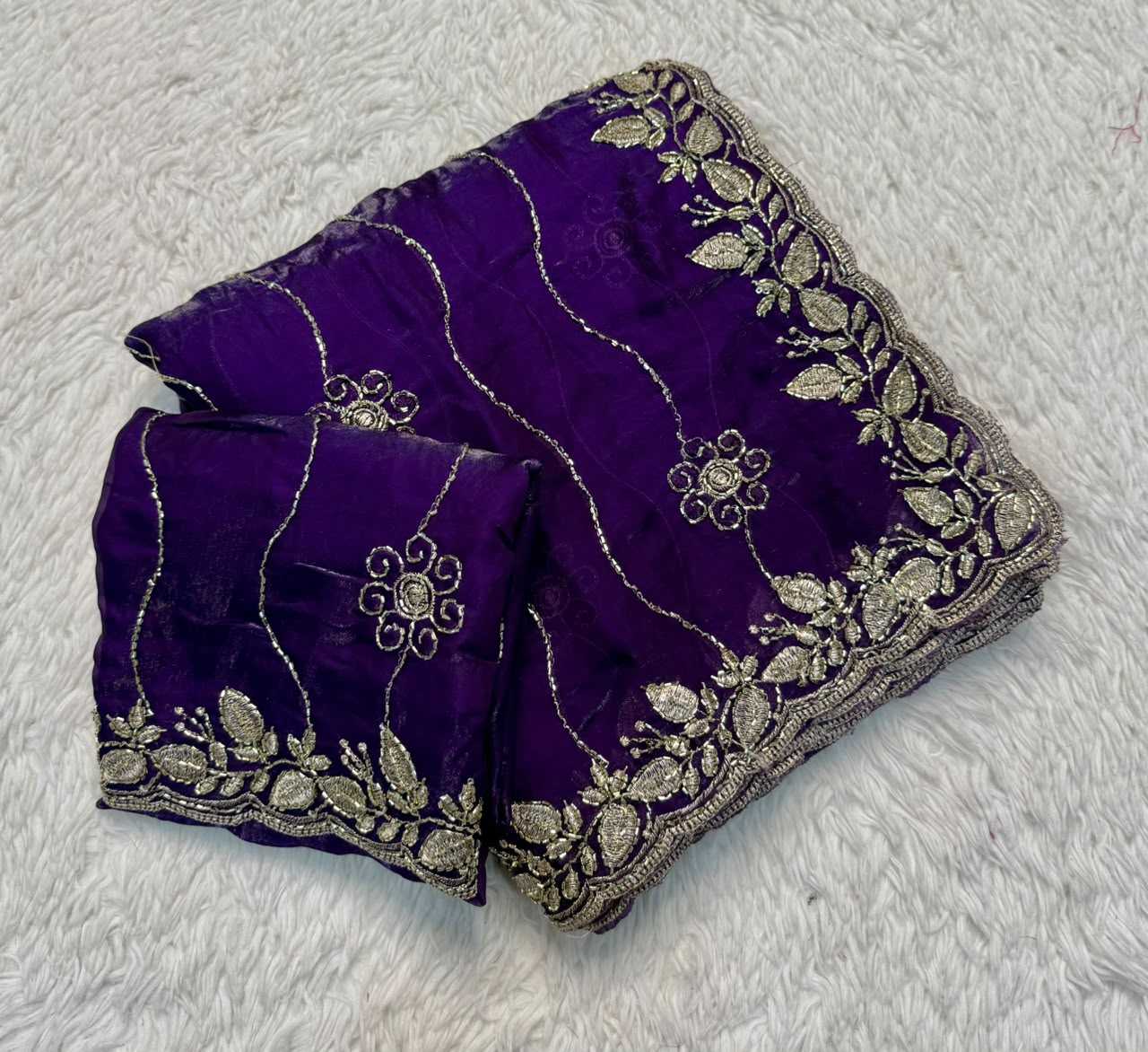 Space Silk Fancy Saree