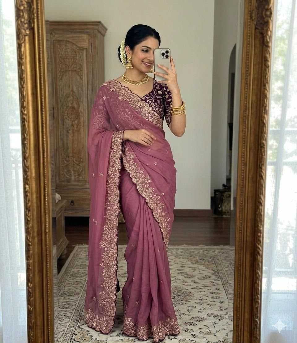 Georgette Saree