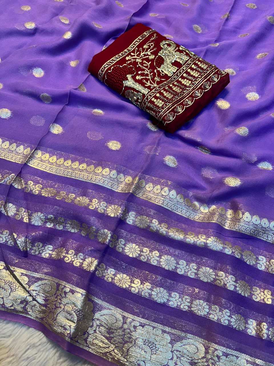 Georgette Designer Saree