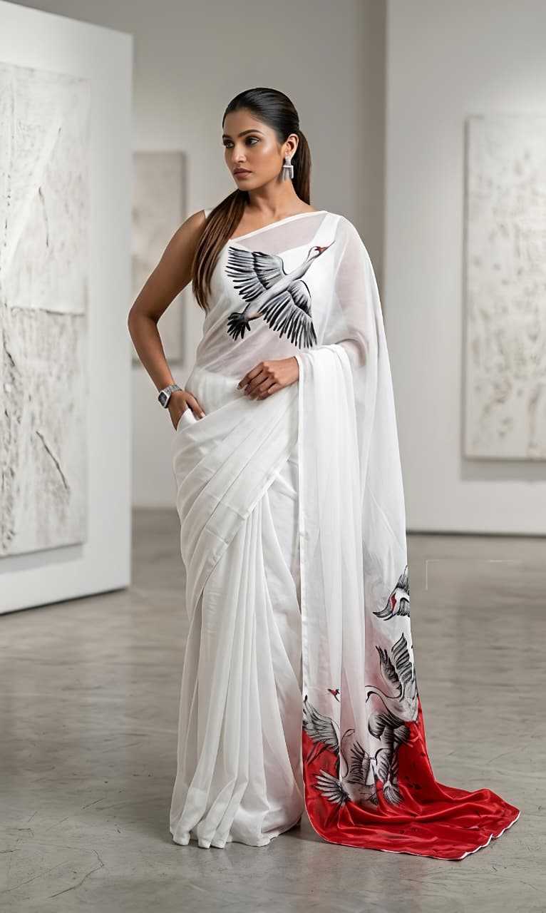 Printed Saree