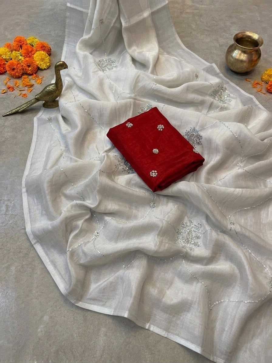 Conc Space Silk Party Wear Saree