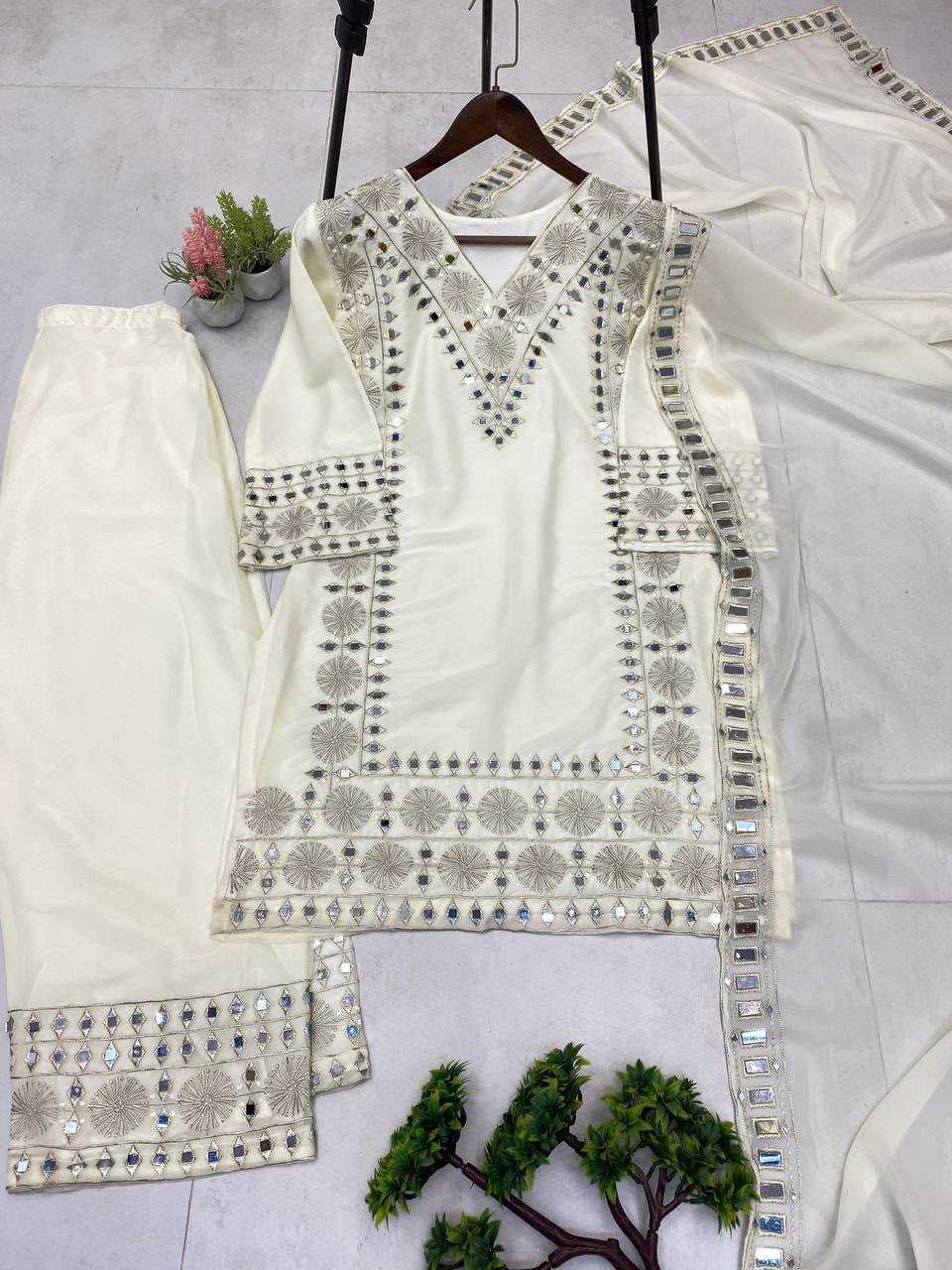 Georgette Embroidery Suit 2019