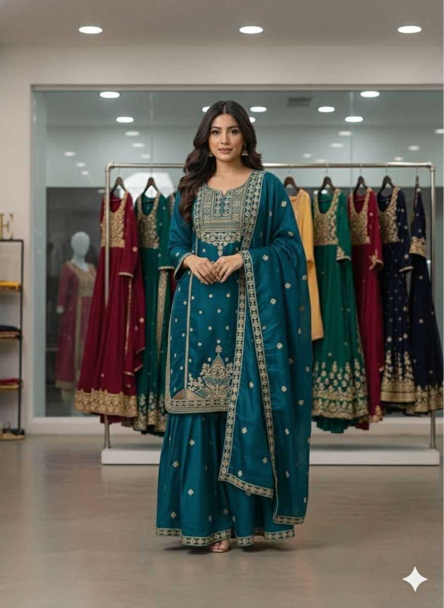 Jimmy Choo Sharara Salwar Suit