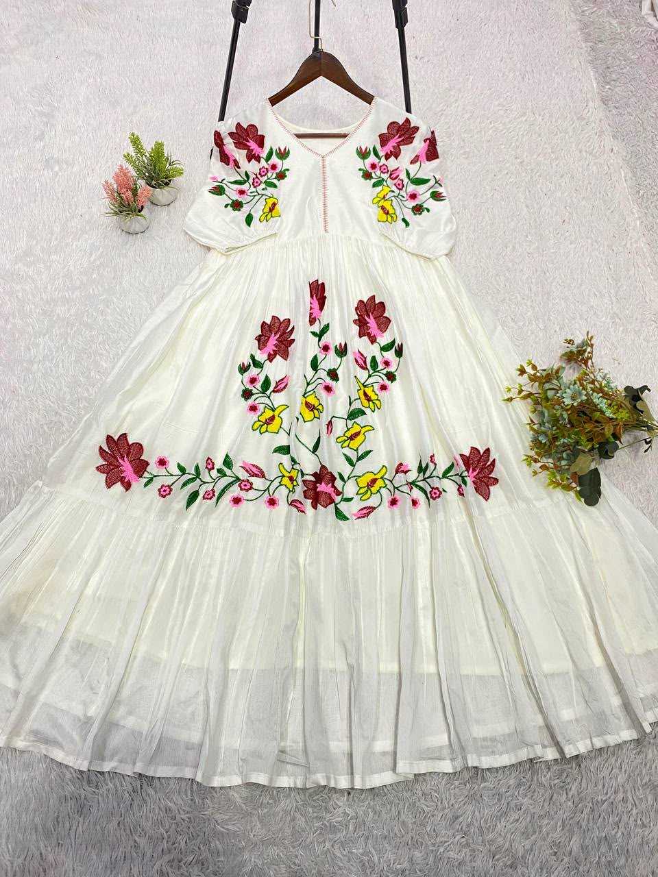 Rayon Fancy Gown 2109