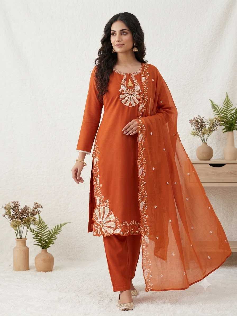 Heavy Roman Silk Ladies Suit 502