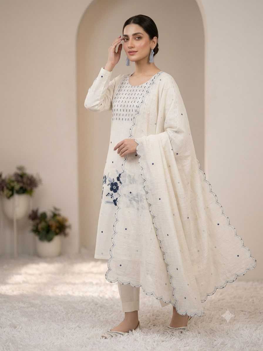 Heavy Roman Silk Designer Kurti 505