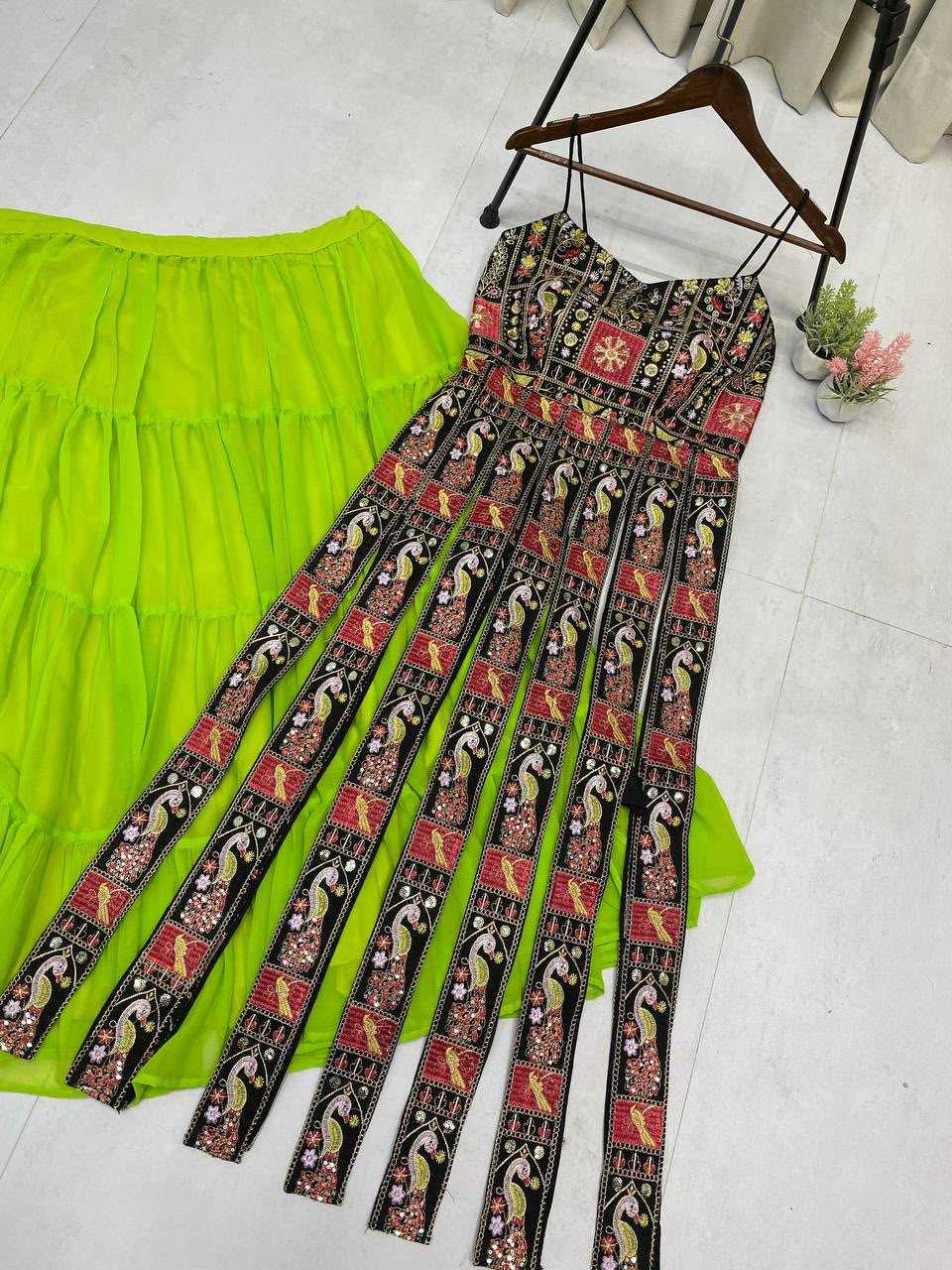 Fancy Embroidered Lehenga 651